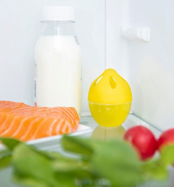 Освежитель для холодильника Clean-n-Fresh Refrigerator Deodorant 3шт (Yellow/Желтый) - 5