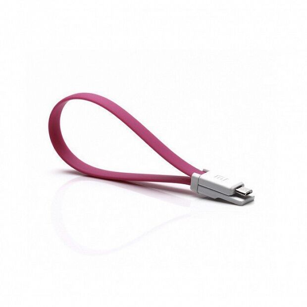 Кабель Xiaomi Micro USB 20 см (Pink/Розовый) 