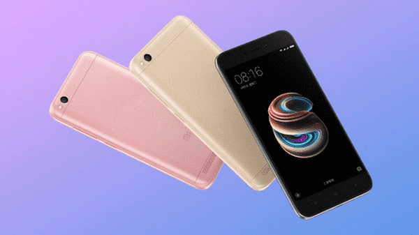 Варианты расцветок смартфона Xiaomi 5A