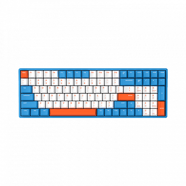 Механическая клавиатура Iqunix Mechanical Keyboard F96 (Blue/Голубой) 